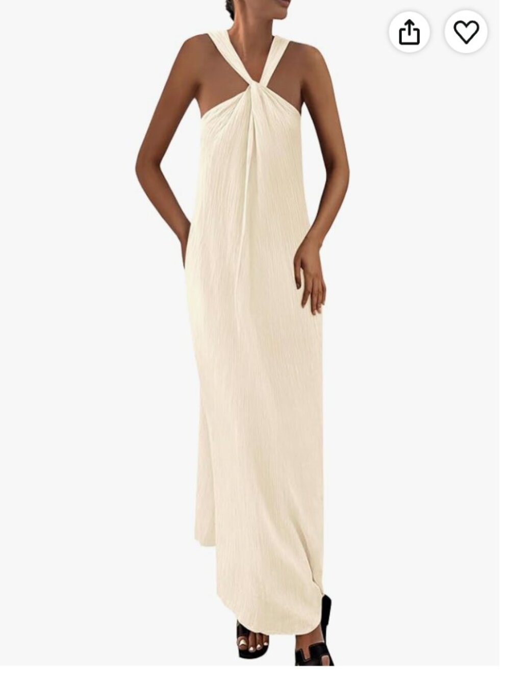 PRETTYGARDEN Women Sleeveless Casual Flowy Maxi Dress